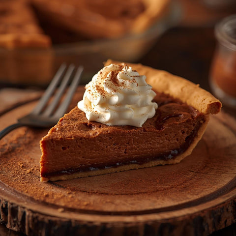 Bourbon Chocolate Pumpkin Pie