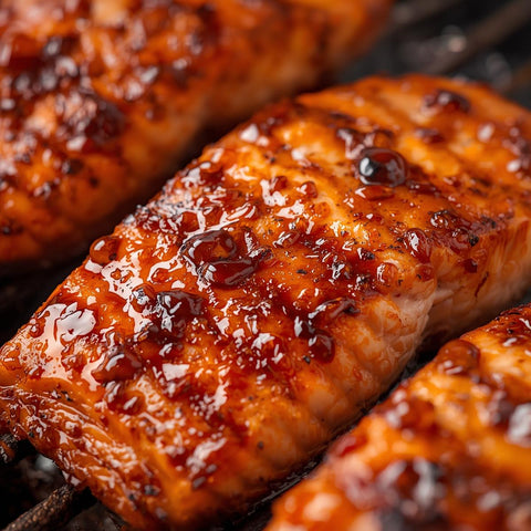 Maple-Miso Glazed Salmon