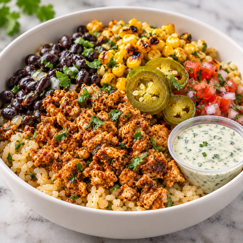 Chipotle Lime Chicken Taco Bowl