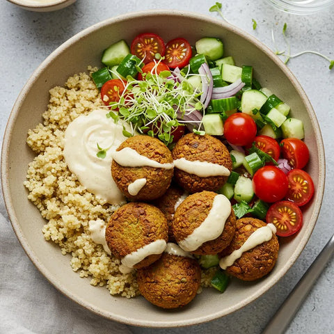 Falafel Mezze Bowl