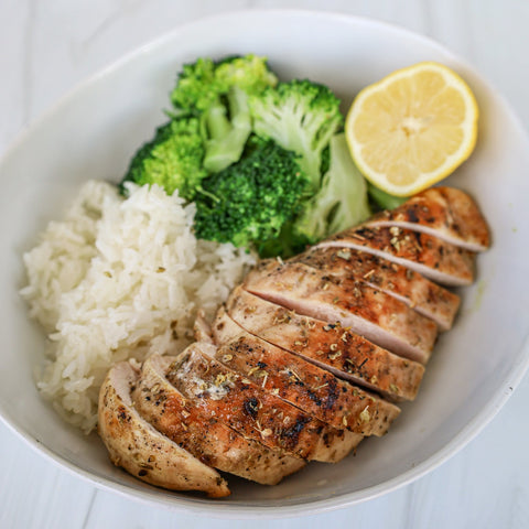 Zesty Lemon Chicken Bowl - Lean