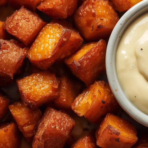 Sweet Potato Patatas Bravas